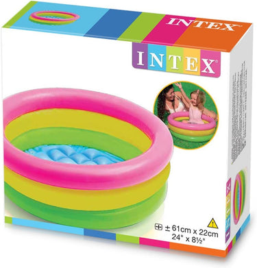 Wetset Rainbow | Piscina para bebés colorida - Diversión para niños en el sol de verano